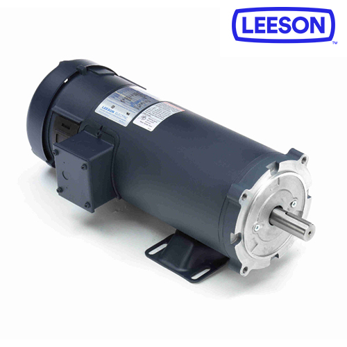 1.5HP 1800 180VDC TEFC 56CZ LEESON SCR Motor