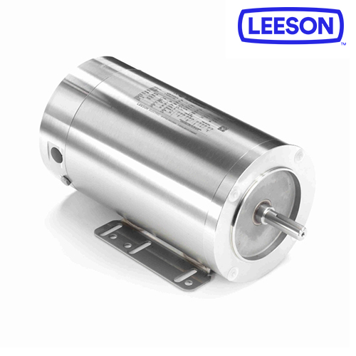 3/4HP 1800 115/208-230/1/60 TENV 56C PREMIUM DUCK STAINLESS STEEL BISCC IP55 ROUND BODY