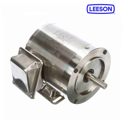 Image 3/4HP 3600 230/460/3/60 TENV 56C STAINLESS STEEL SST IP55 RIGID BASE