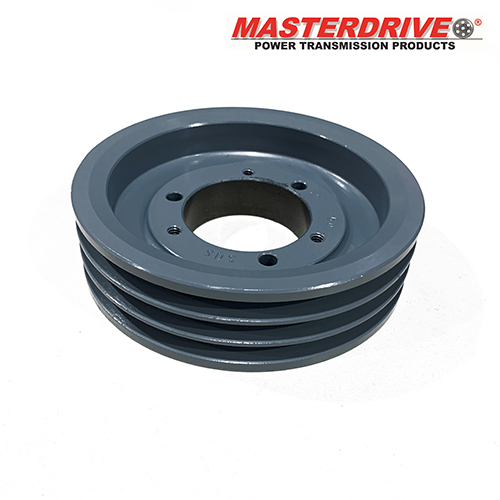 QD Bushing Sheaves 3V Belts 3 Groove Outside Diameter 3'' Heavy Duty Cast Iron