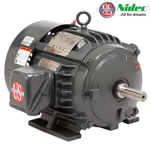 20HP 1800 230/460/3/60 TEFC 256T WORLD MOTOR HOSTILE DUTY PREMIUM CAST IRON 5:1 CT ~ 20:1 VT IP54 W/AEGIS RING