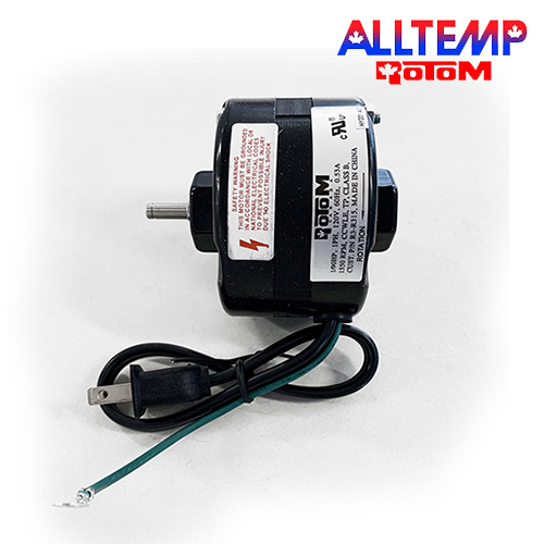 3.3'' DIAMETER MOTOR 1/90HP 115V 1550 RPM 0.53A OPEN CCW NUTONE 82598 & 82599