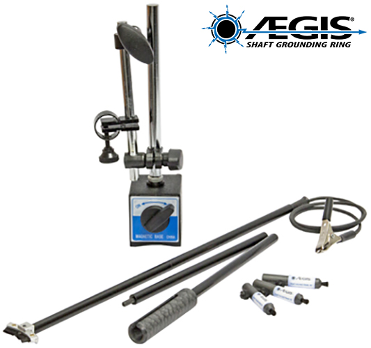 AEGIS GROUNDING SIMULATOR WITH ALLIGATOR GROUND CLIP AND MAGENTIC BASE