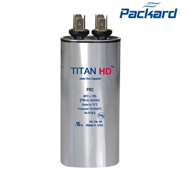 CAPACITOR RUN 31.5MFD@370V ROUND Diameter: 1-13/16 Height: 2-7/8